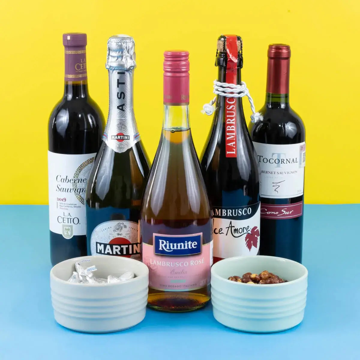 Regalo Sorpresa Vino Dos Copas