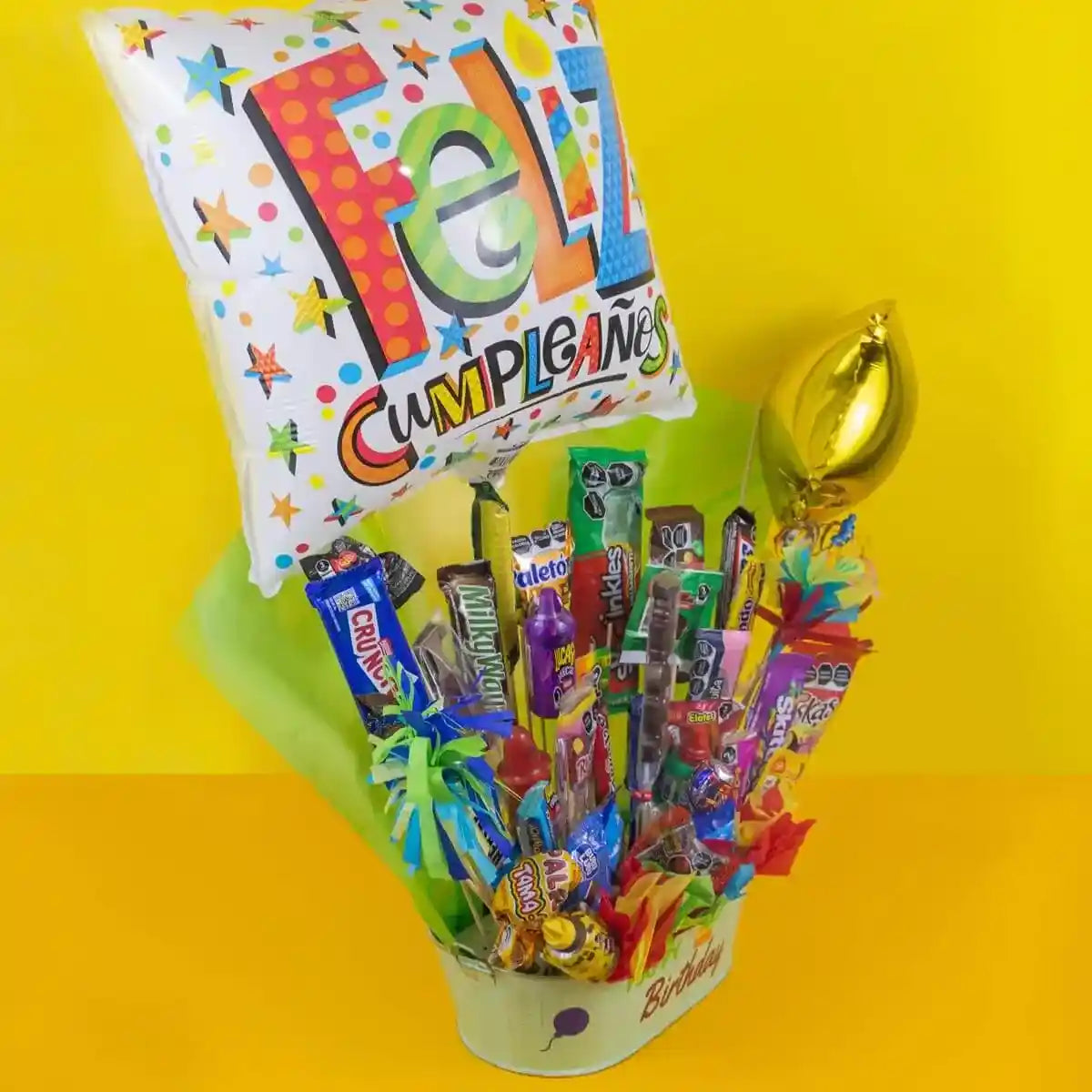 Arreglo de Dulces Tina Happy Birthday