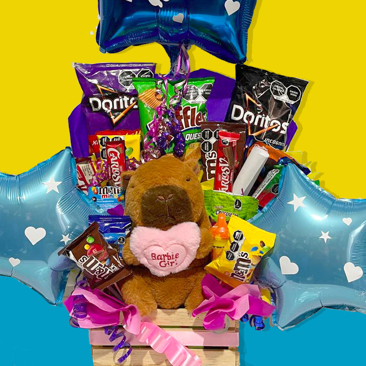 Arreglo de Dulces Capibara Sorpresa