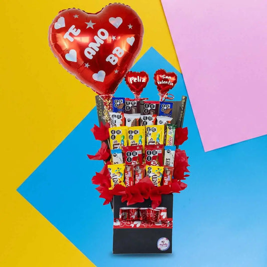 Arreglo de Dulces San Valentín