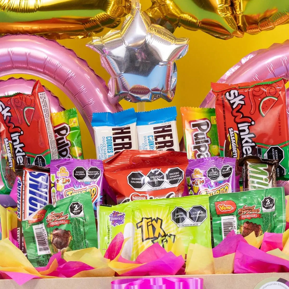 Bouquet de Globos Feliz Cumpleaños