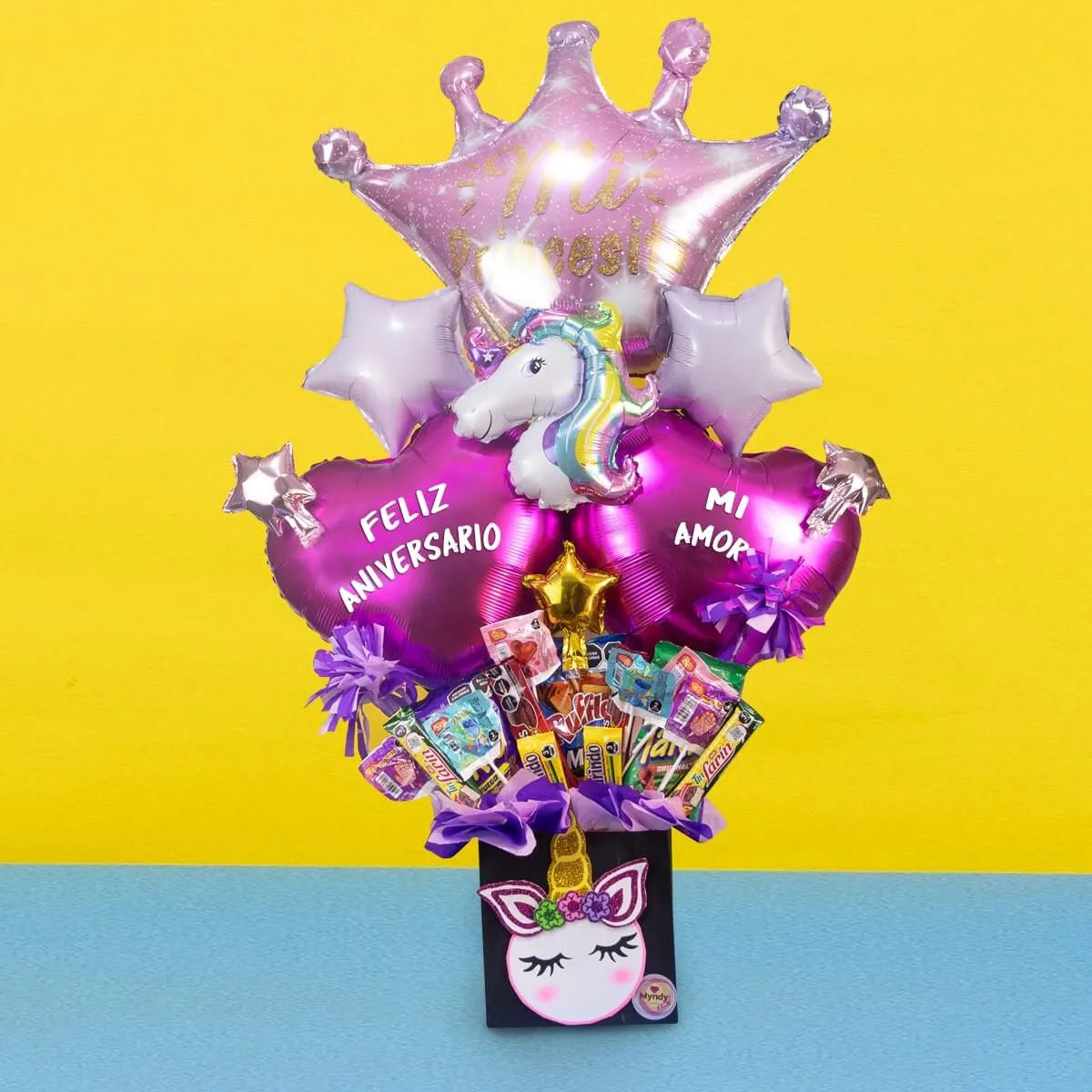 Bouquet de globos Unicornio