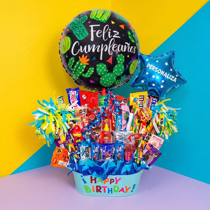 Arreglo de Dulces Tina Happy Birthday