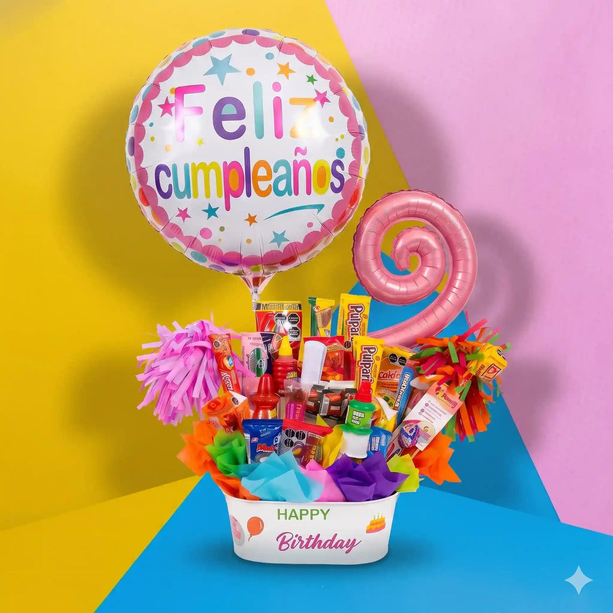 Arreglo de Dulces Tina Cumpleañera