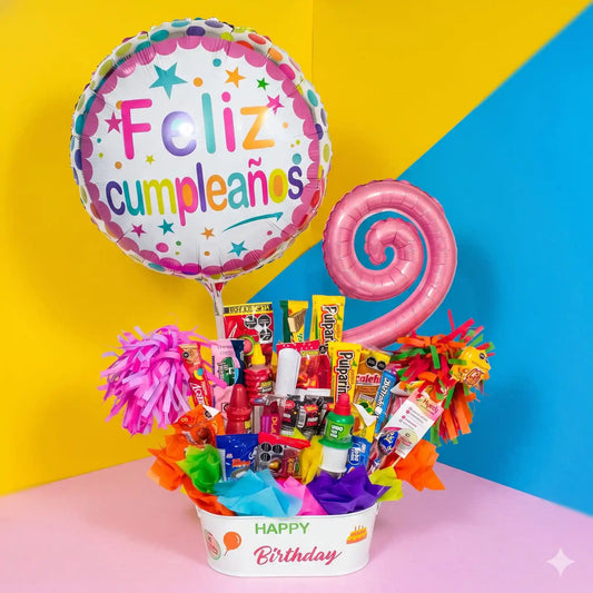 Arreglo de Dulces Tina Cumpleañera