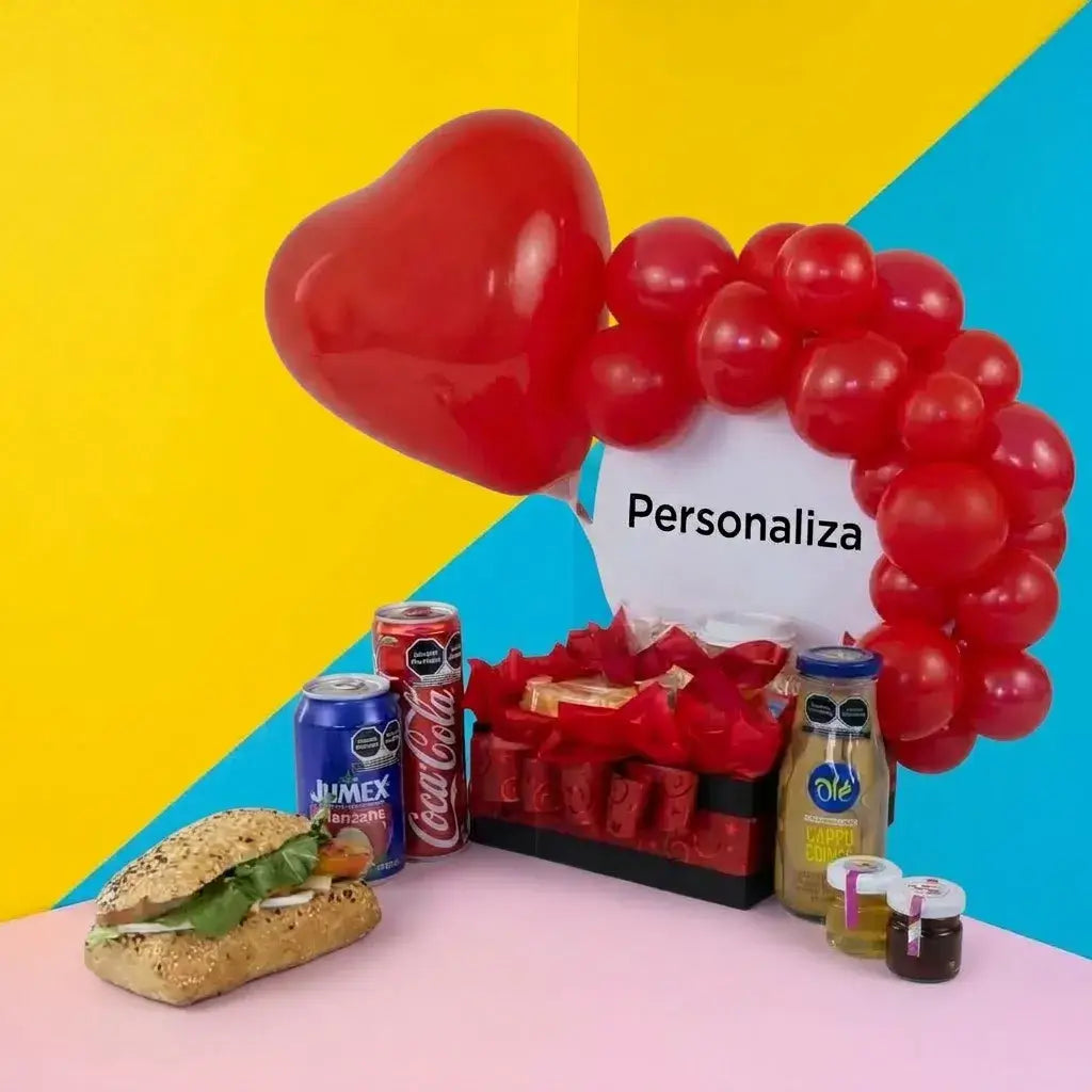 Desayuno Sorpresa Corazon San Valentín