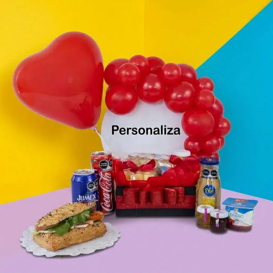 Desayuno Sorpresa Corazon San Valentín