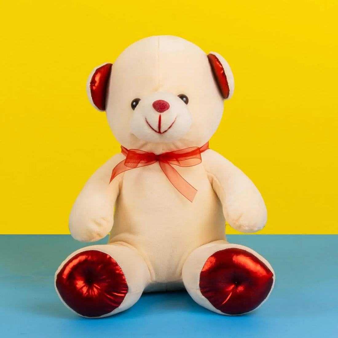 Peluches para Regalar Oso Elegante Rojo