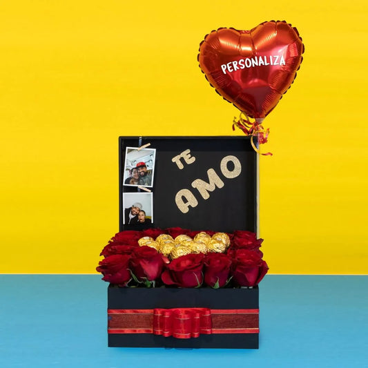 Arreglo de Dulces Rosas y Ferreros