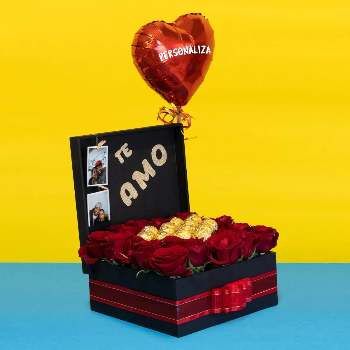 Arreglo de Dulces Rosas y Ferreros