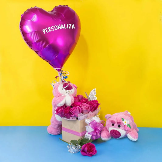 Arreglo de Flores y Lotso
