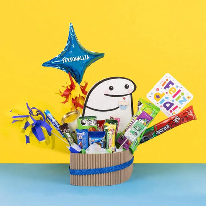  Arreglo de Dulces Flork Cumpleañero