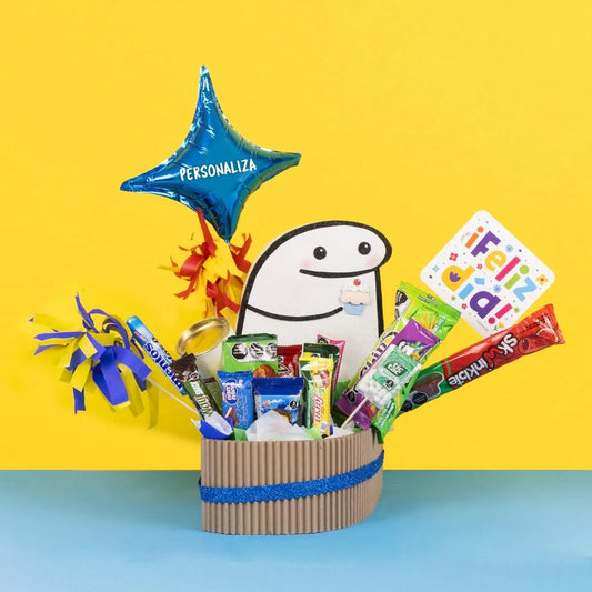  Arreglo de Dulces Flork Cumpleañero
