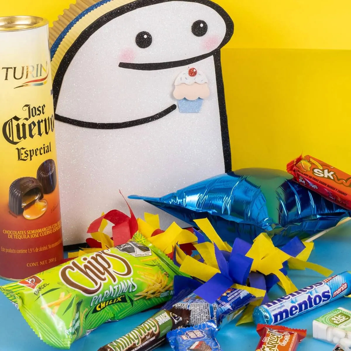  Arreglo de Dulces Flork Cumpleañero