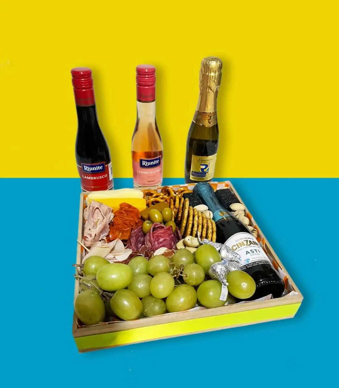 Tabla de Quesos Duo con Vino