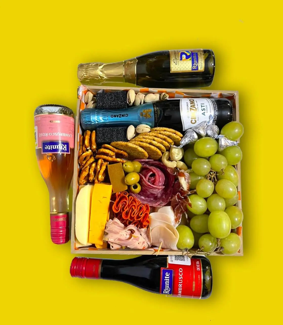 Tabla de Quesos Duo con Vino