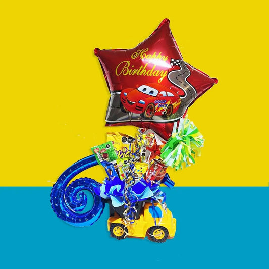 Arreglo de Dulces Carrito Endulzado 