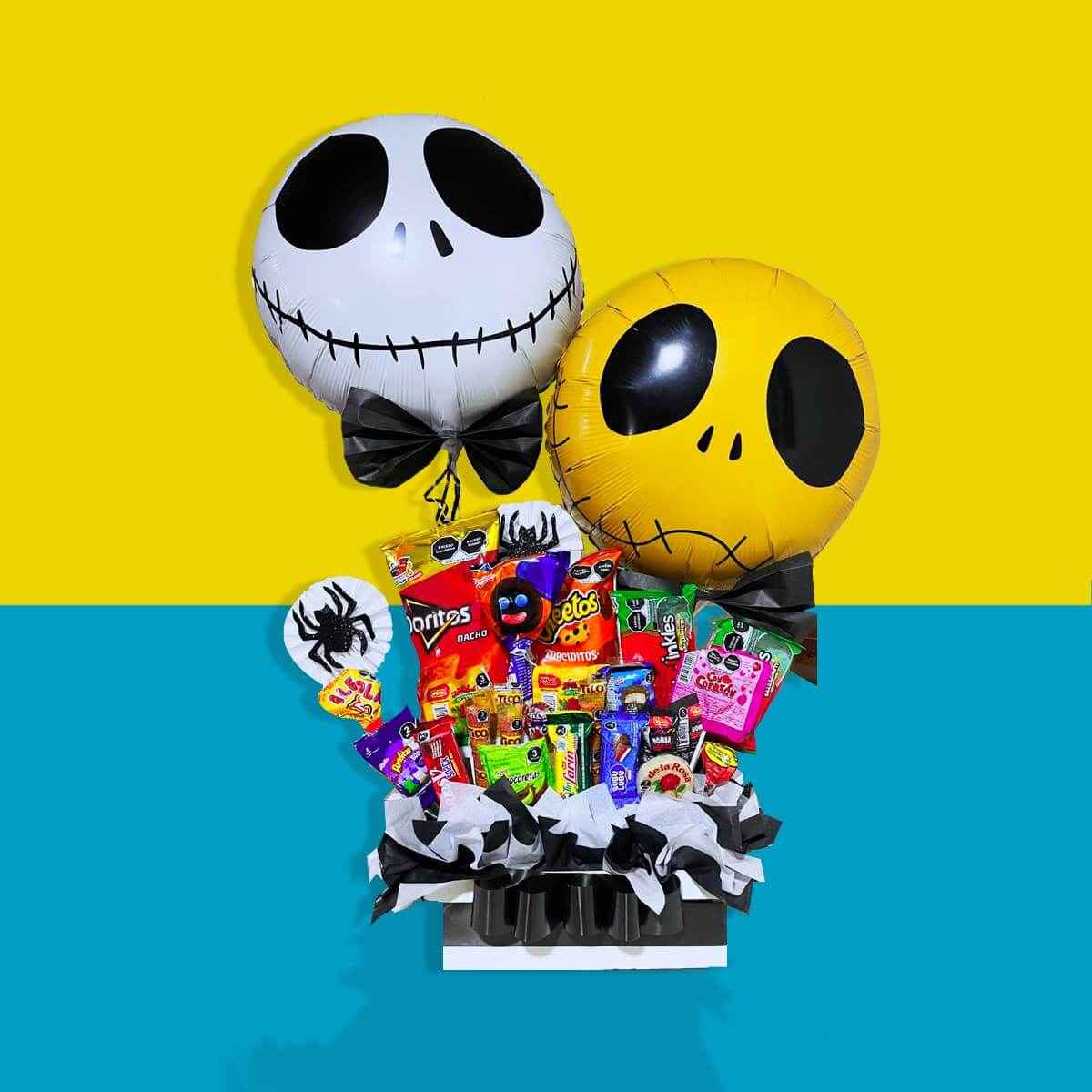 Arreglo de dulces Halloween Jack 