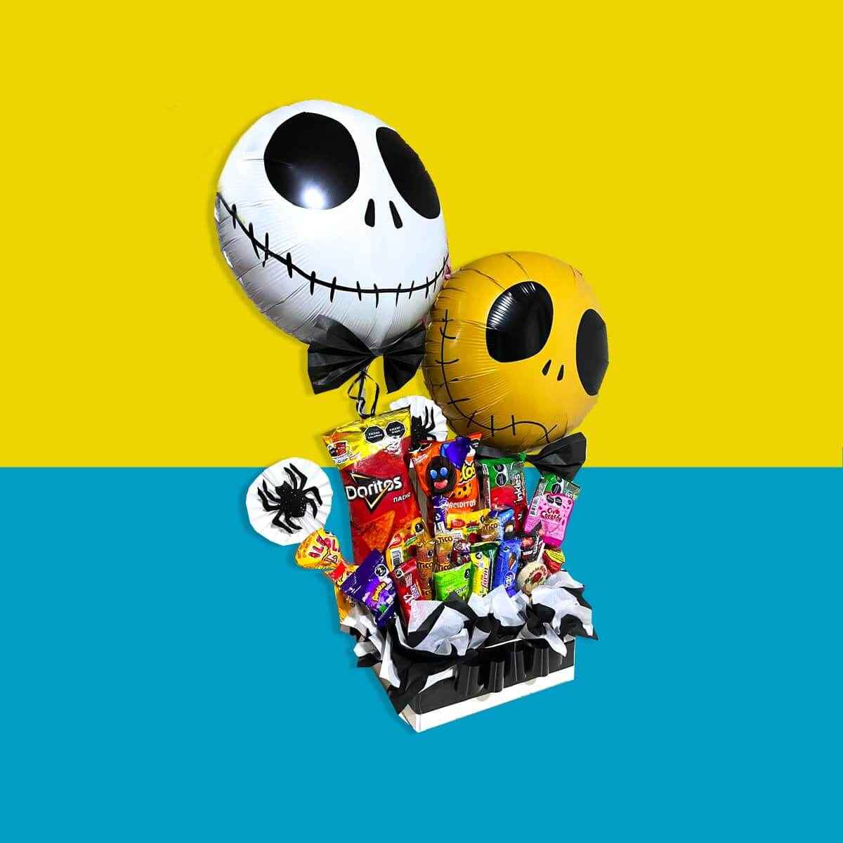 Arreglo de dulces Halloween Jack 