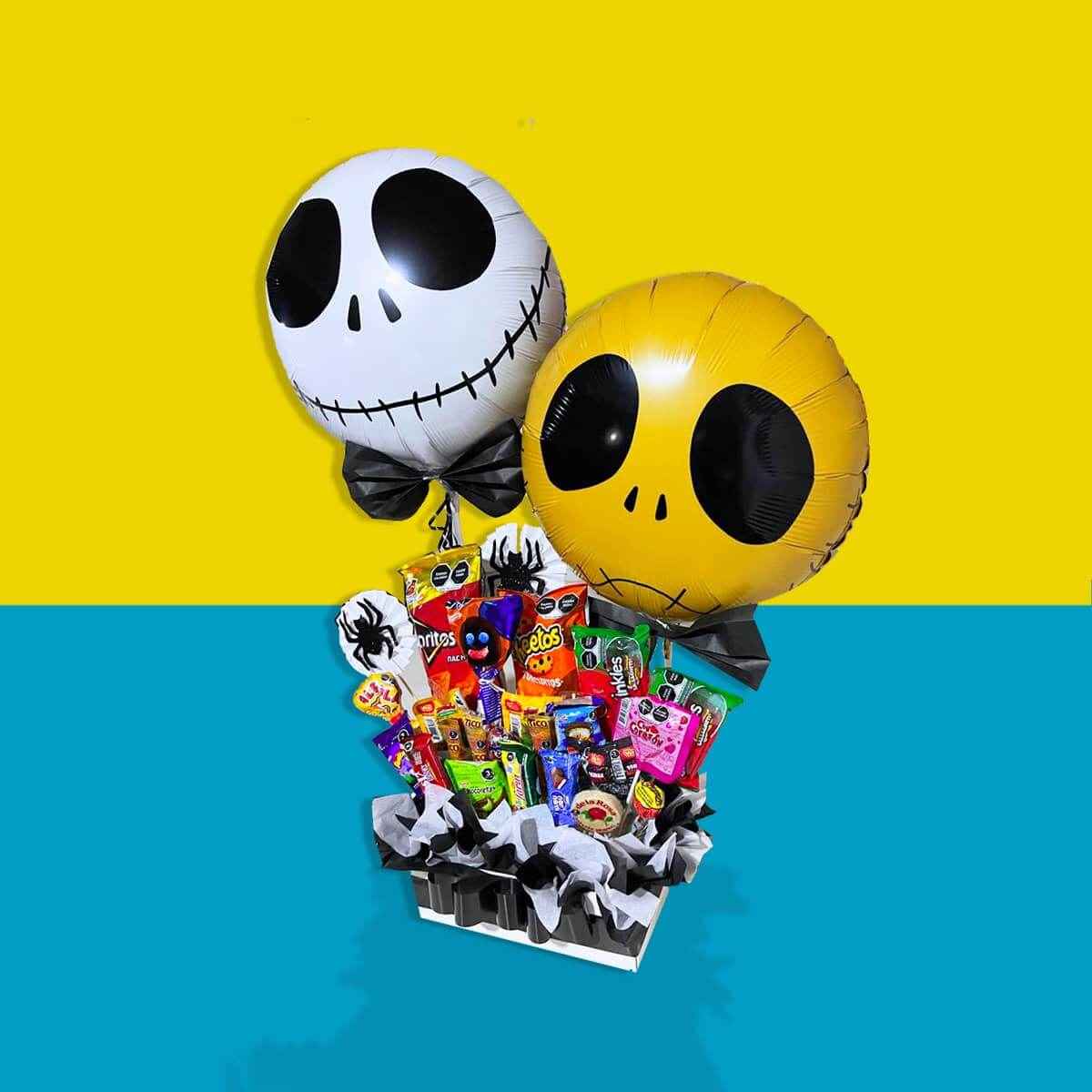 Arreglo de dulces Halloween Jack 