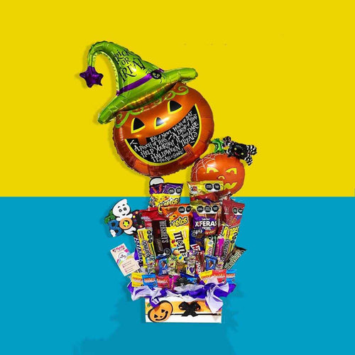  Arreglo de dulce Halloween Calabaza