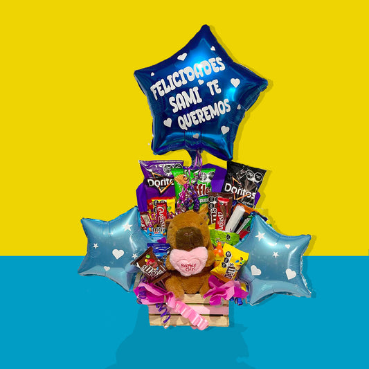 Arreglo de Dulces Capibara Sorpresa