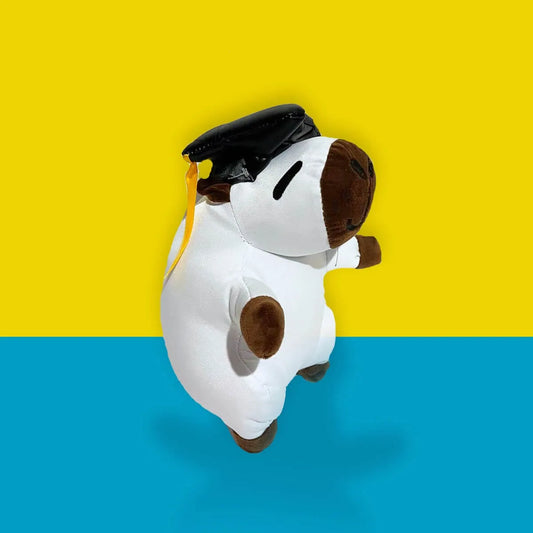 Peluches para Regalar Capibara Graduado Blanco