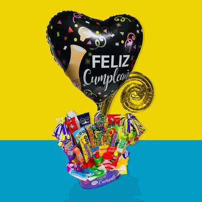 Arreglo de Dulces Personaliza Tina Acidita