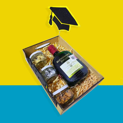 Arreglo de Botella Graduación Master