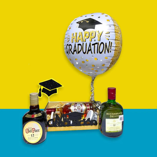 Arreglo de Botella Graduación Master