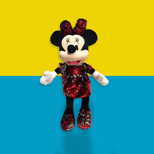 Peluches para Regalar Minnie Mouse Lentejuela Roja