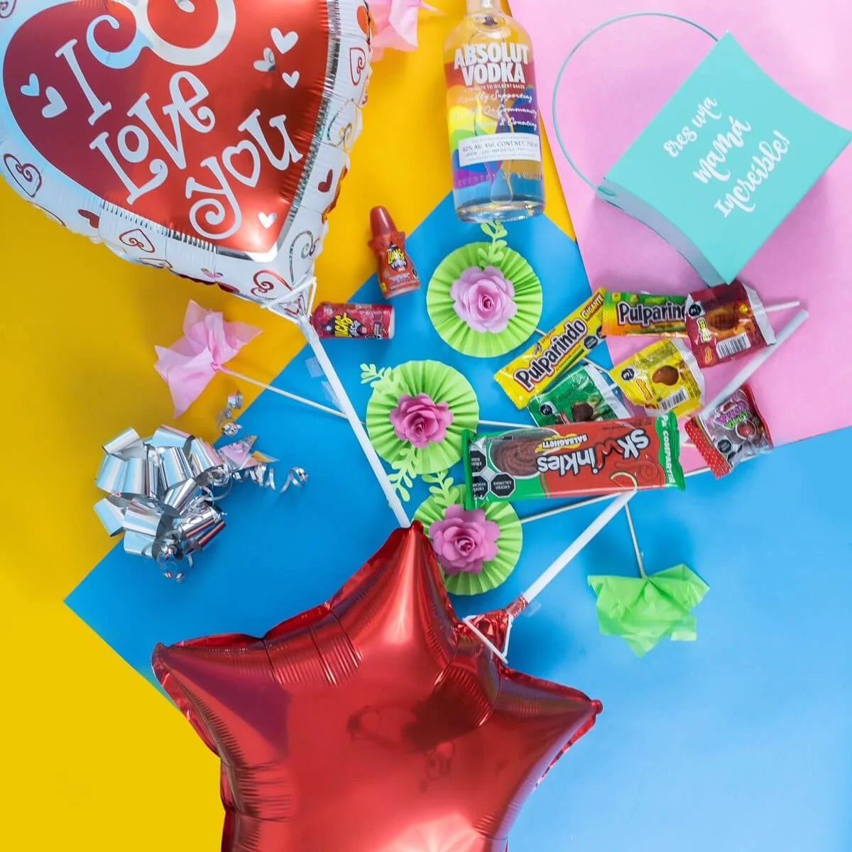 Arreglo de Dulces Bolsa Mamá