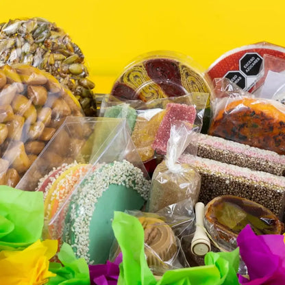 Arreglo de Dulces Canasta Mexicanisima