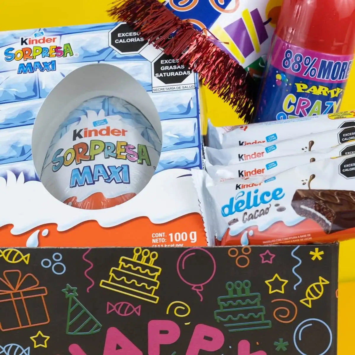 Arreglo de Dulces Cumple Sorpresa